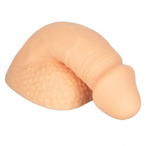 Телесный фаллоимитатор для ношения Packer Gear 4" Silicone Packing Penis